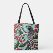 Holly Holiday Bag Tote Bag (Achterkant)