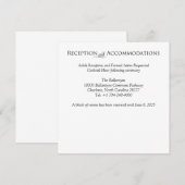 Holly Holiday Christmas Insert Behuizing Kaart Notitiekaartje (Voorkant / Achterkant)