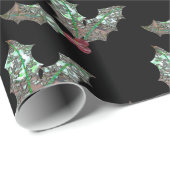 Holly Holiday Festive Chic Cadeaupapier (Rol Hoek)