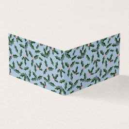 Holly Holiday Gift Enclosure Kaart