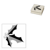 Holly Holiday Rubberstempel (Gestempeld)