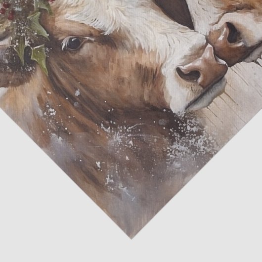 Holly Honeys Tissuepapier (Detail)