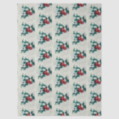 Holly in de sneeuw tissuepapier (Voorkant)