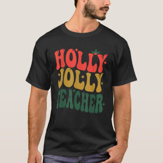 Holly in Jolly Kerstleraar T-shirt