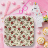 Holly & Ivy Kerstmis Papieren Bordje (Feest)