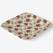 Holly & Ivy Kerstmis Papieren Bordje (Gebogen)