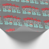 Holly Jolly Babe Cadeaupapier (Hoek)