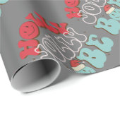 Holly Jolly Babe Cadeaupapier (Rol Hoek)