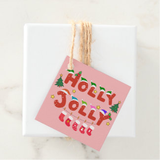 Holly Jolly Bedankjes Labels
