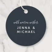 Holly Jolly Bedankjes Labels (Achterkant)