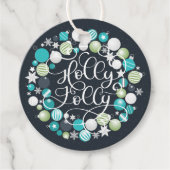 Holly Jolly Bedankjes Labels (Voorkant)