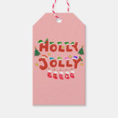 Holly Jolly Cadeaulabel (Voorkant)