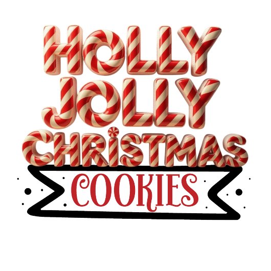 Holly Jolly Christmas Cookies Ornament Kaart