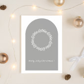 Holly Jolly Christmas Greeting Card Kaart