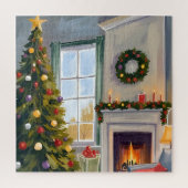 Holly Jolly Christmas | Haard boom vrolijk Legpuzzel (Verticaal)