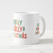 Holly Jolly Christmas Jumbo Mok Collectie (Voorkant rechts)