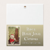 Holly Jolly Christmas Kaart (Buitenkant ongevouwen)