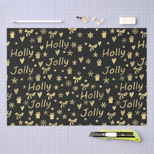 Holly Jolly Christmas Tissuepapier (Craft)