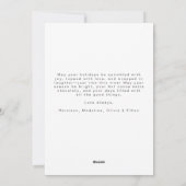 Holly Jolly Christmas Tree Holiday Kaart (Achterkant)