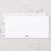 Holly Jolly Custom Greeting Photo Card Feestdagenkaart (Achterkant)