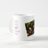 Holly Jolly en Feestelijke AF Vakantiefoto Mok (Voorkant links)