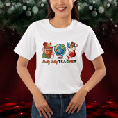 Holly Jolly Feestdagen met kerstrecorder stoppen Tri-Blend Shirt