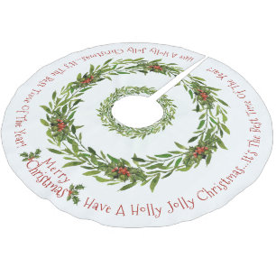 Holly Jolly - feestelijke kerstboomrok Kerstboom Rok
