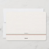 Holly Jolly Foto Kerstkaart (Achterkant)