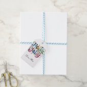 Holly Jolly Gift Label Cadeaulabel (Met Touw)