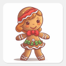 Holly Jolly Gingerbread Meisje