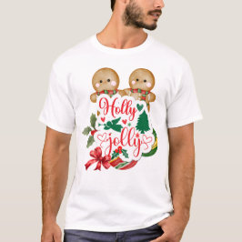 Holly Jolly Gingerbread T-shirt