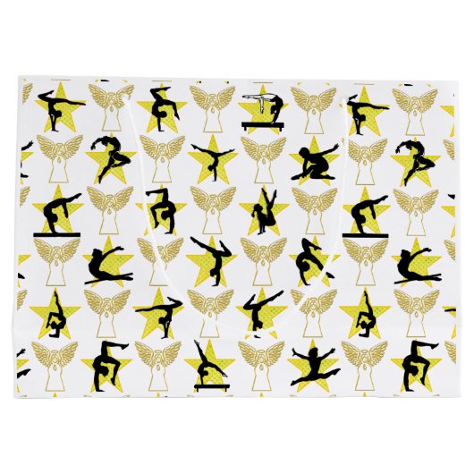 HOLLY JOLLY GYMNASTIEK KERSTMIS GROOT CADEAUZAKJE (Achterkant)