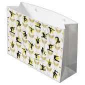 HOLLY JOLLY GYMNASTIEK KERSTMIS GROOT CADEAUZAKJE (Achterkant Gekanteld)