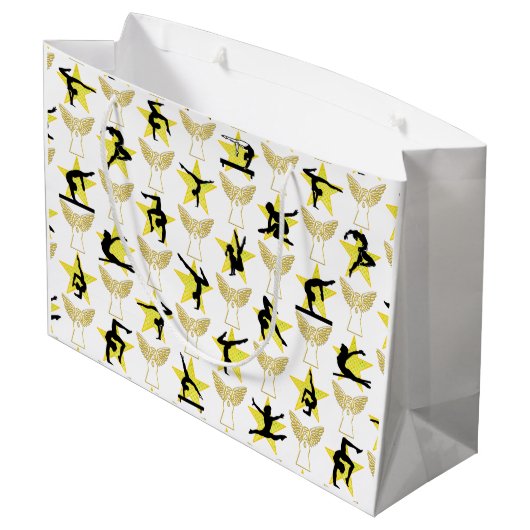 HOLLY JOLLY GYMNASTIEK KERSTMIS GROOT CADEAUZAKJE (Achterkant Gekanteld)