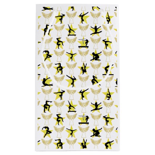 HOLLY JOLLY GYMNASTIEK KERSTMIS KLEIN CADEAUZAKJE (Achterkant)