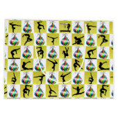 HOLLY JOLLY GYMNASTIEK KERSTMIS LARGE CADEAUTASJE (Achterkant)