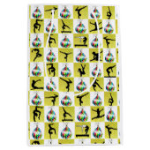 HOLLY JOLLY GYMNASTIEK KERSTMIS MEDIUM CADEAUZAKJE (Voorkant)