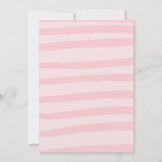 Holly Jolly Hand getekend kerstfeest Kaart (Achterkant)