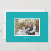 Holly Jolly | Holiday Foto Collage Kaart (Achterkant)