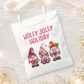 Holly Jolly Holiday Gnomes Bedankzakje (Geknipt)