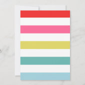 Holly Jolly Holiday Party Kaart (Achterkant)