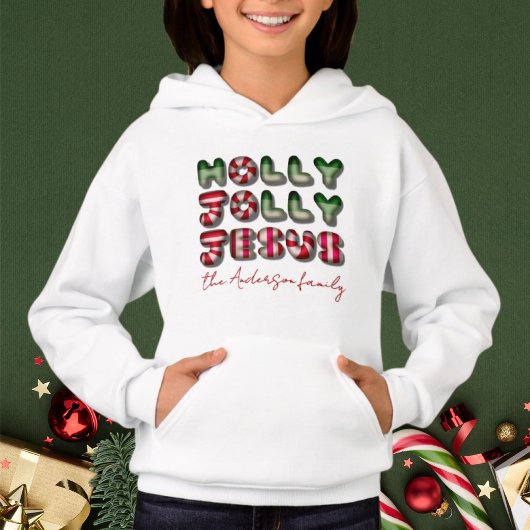 Holly Jolly Jezus 3D optisch vette snoep kids