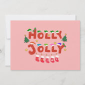 Holly Jolly Kaart (Voorkant)