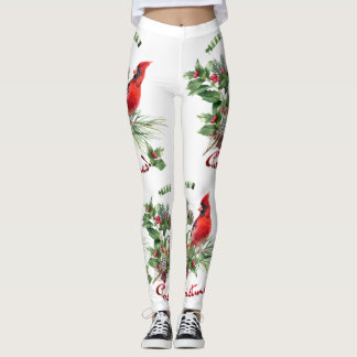 Holly Jolly Kardinaal Groeten! Leggings