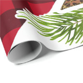 Holly Jolly-kerstinpakpapier Cadeaupapier (Rol Hoek)