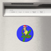 Holly Jolly Kerstmagneet Magneet (Insitu (Vaatwasser))