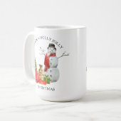 Holly Jolly kerstman, Boom, Pakketten Koffiemok (Voorkant links)