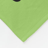 Holly Jolly Kerstmis Black Pug Santa Blanket Fleece Deken (Hoek)