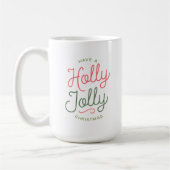 Holly Jolly Kerstmis Koffiemok (Links)