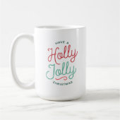 Holly Jolly Kerstmis Koffiemok (Links)